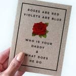 best roses are red violets are blue poems for dad