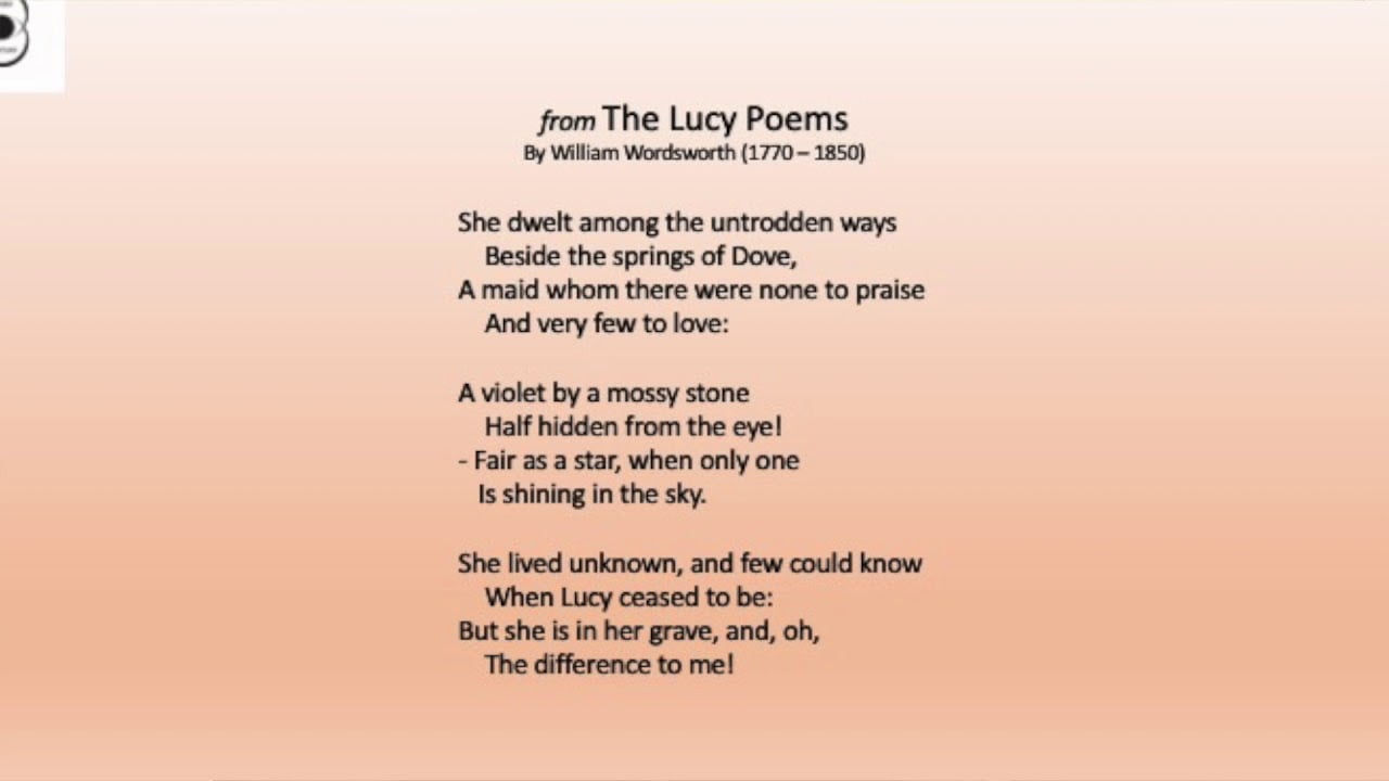 best-wordsworth-lucy-poems