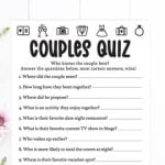 Best fun couple questions quiz