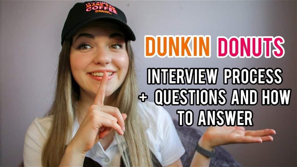 Best dunkin donuts job interview questions