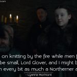 best lyanna mormont quotes